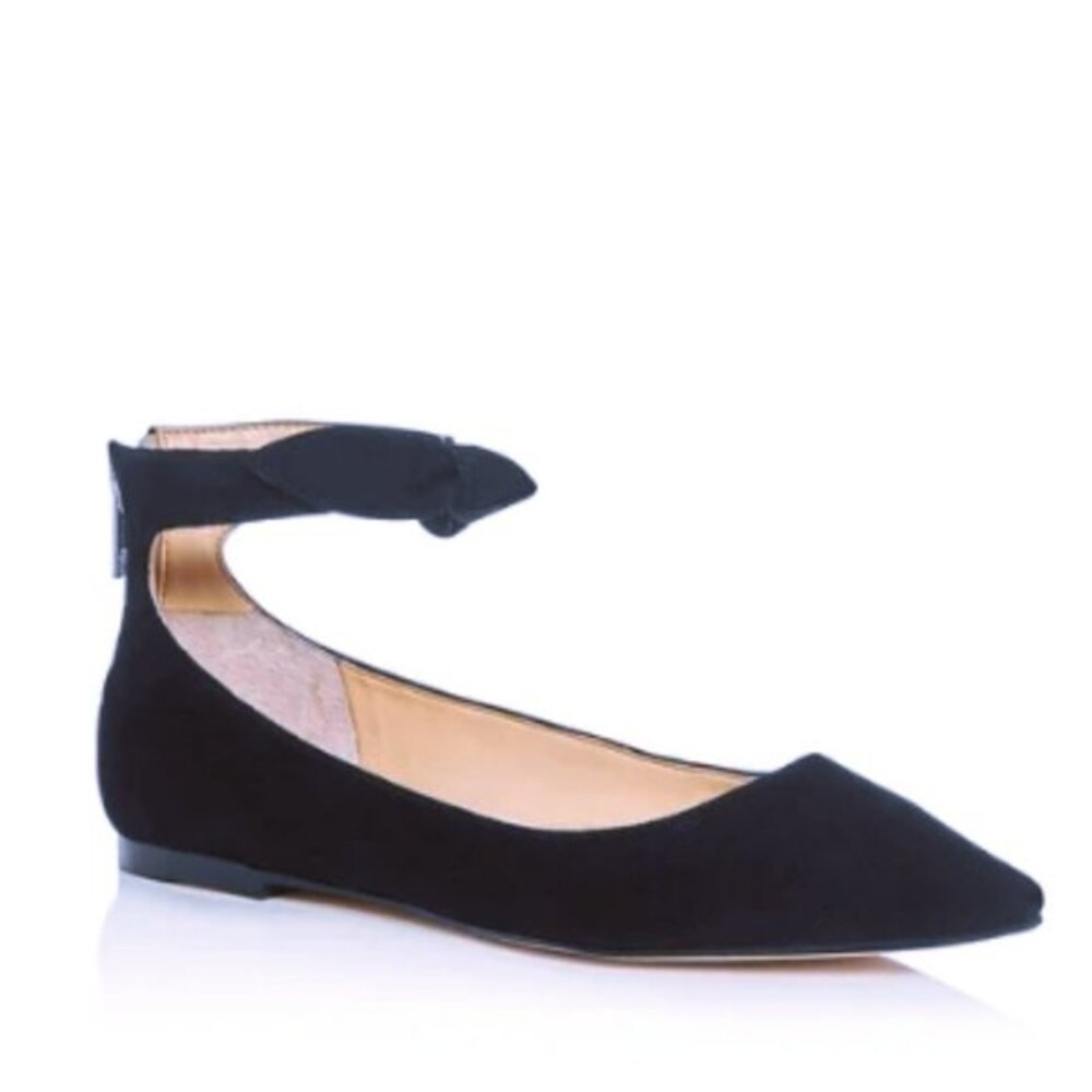 NWT Ivanka Trump Tramory Suede Pointed Toe Flats